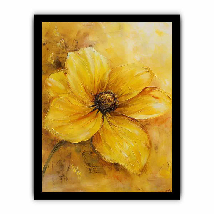 Yellow Flower Painting