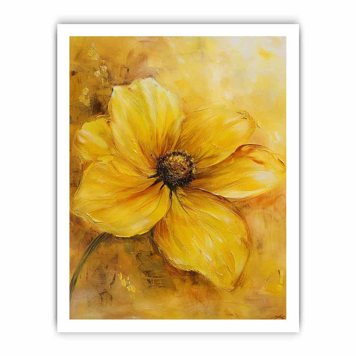 Yellow Flower Painting