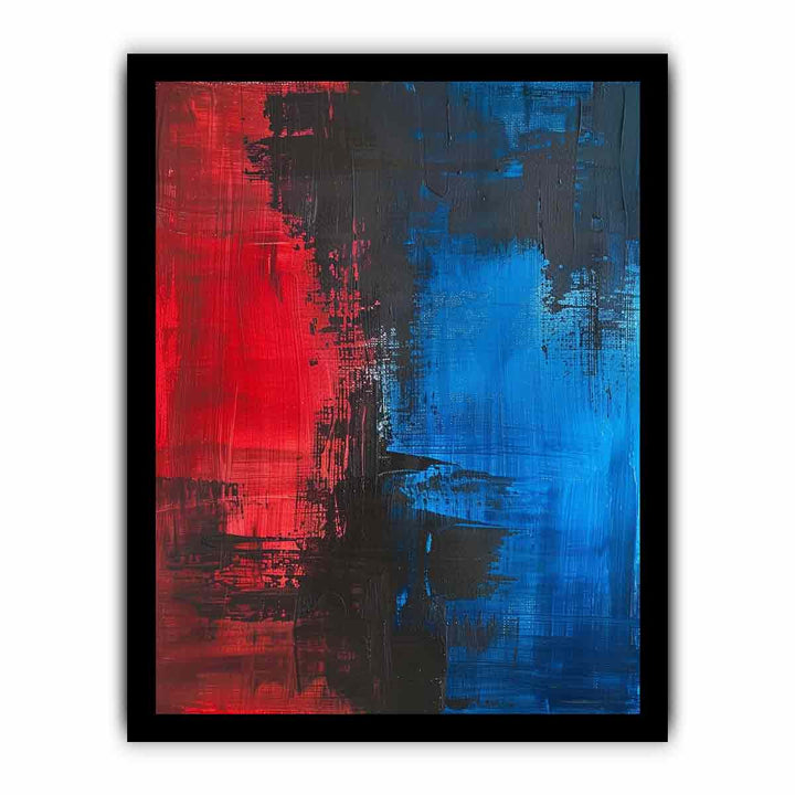 Red Blue Painting