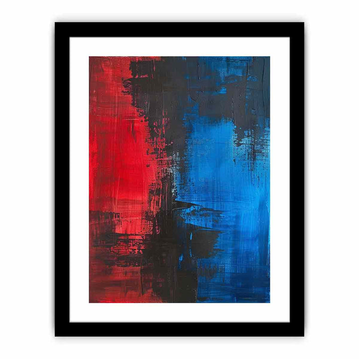 Red Blue Painting