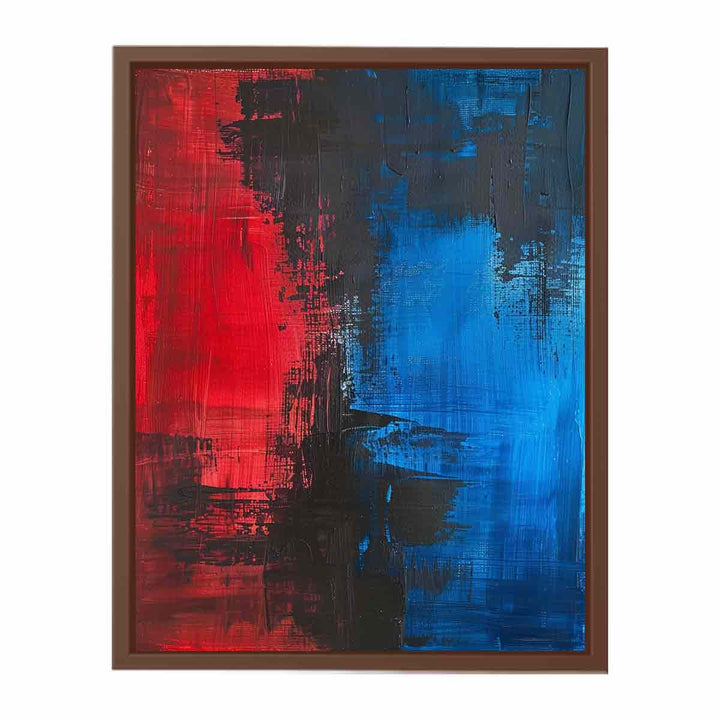 Red Blue Painting