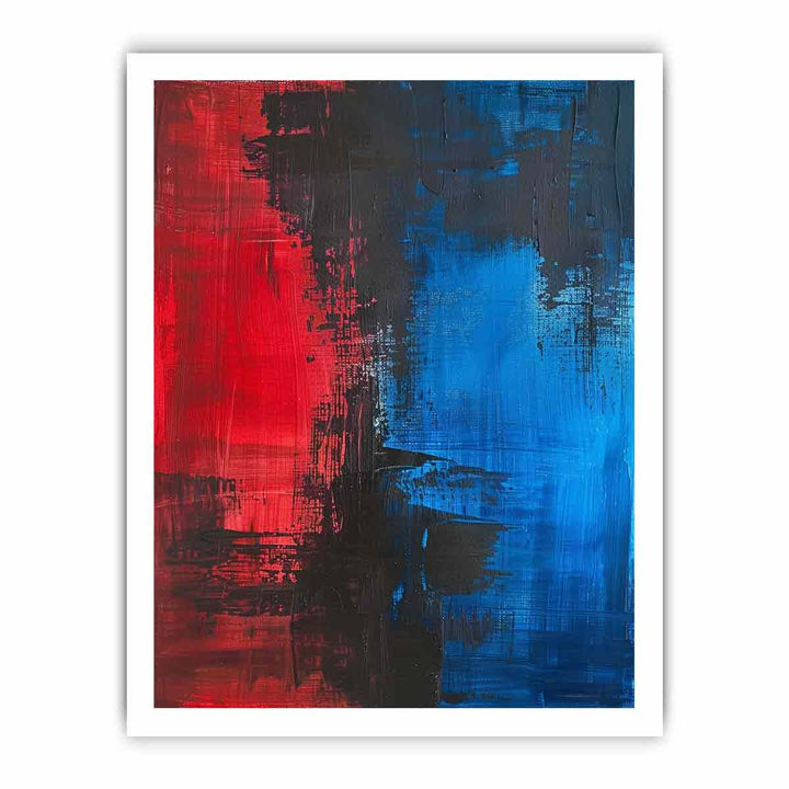 Red Blue Painting