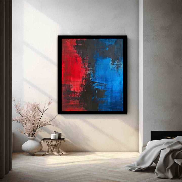 Red Blue Painting