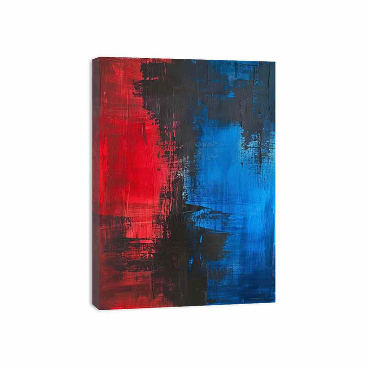 Red Blue Painting