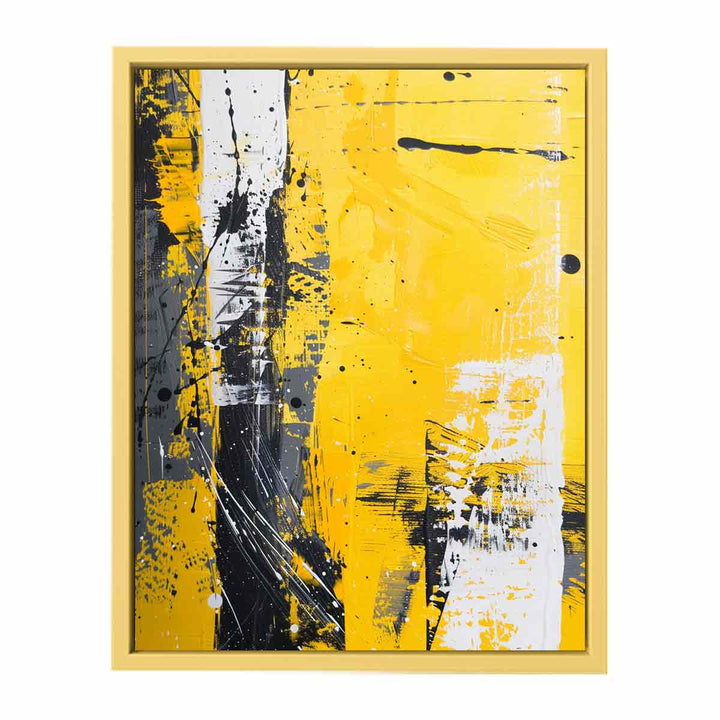 Yellow Art Painting