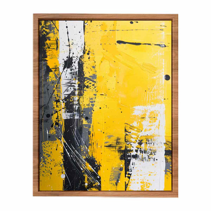 Yellow Art Painting