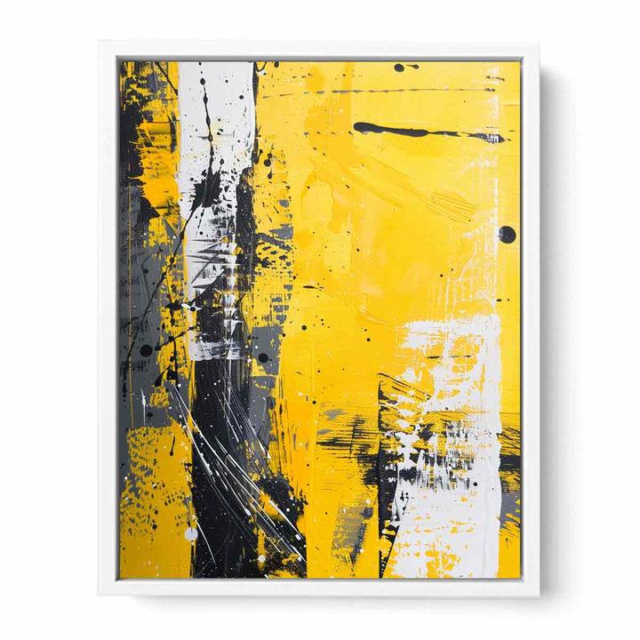 Yellow Art Painting