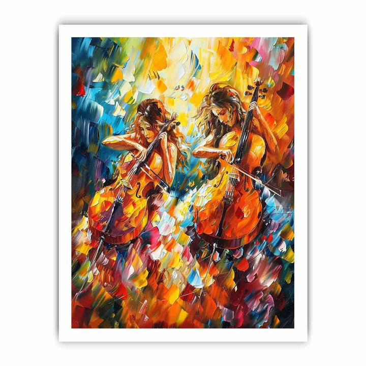 Music ViolIn Painting