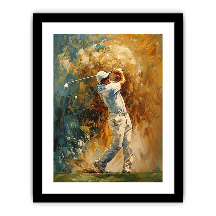 Golf Shot Painting