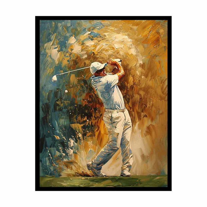 Golf Shot Painting