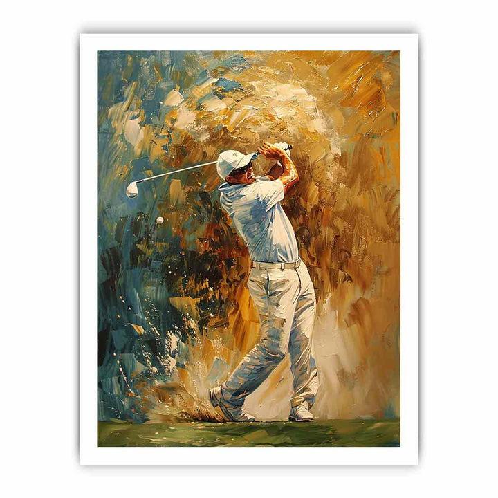 Golf Shot Painting