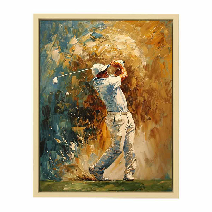 Golf Shot Painting