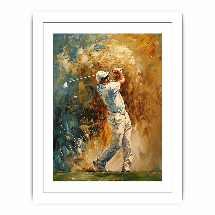 Golf Shot Painting