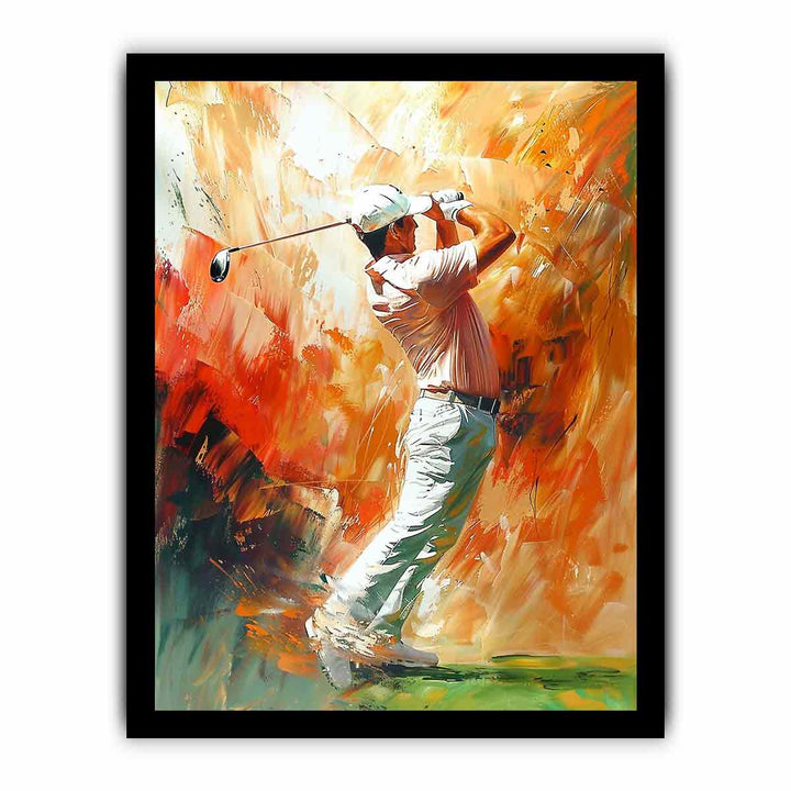 Golf Shot Painting