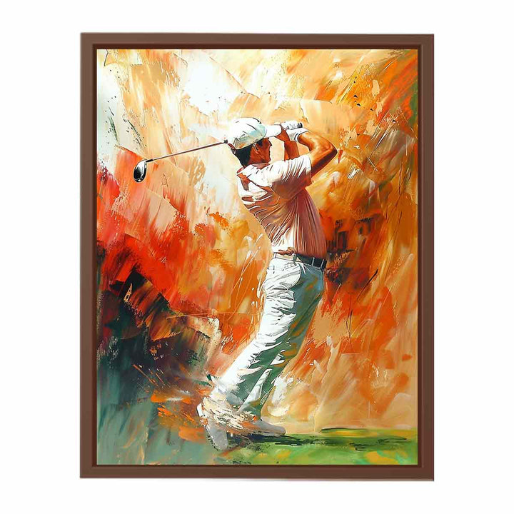 Golf Shot Painting