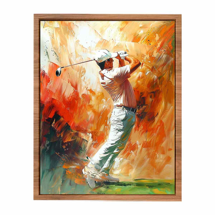 Golf Shot Painting