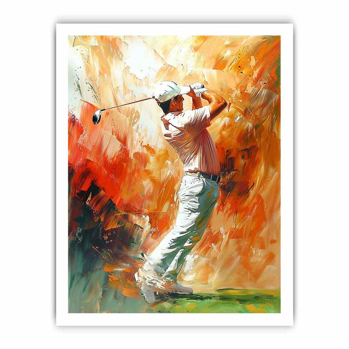 Golf Shot Painting