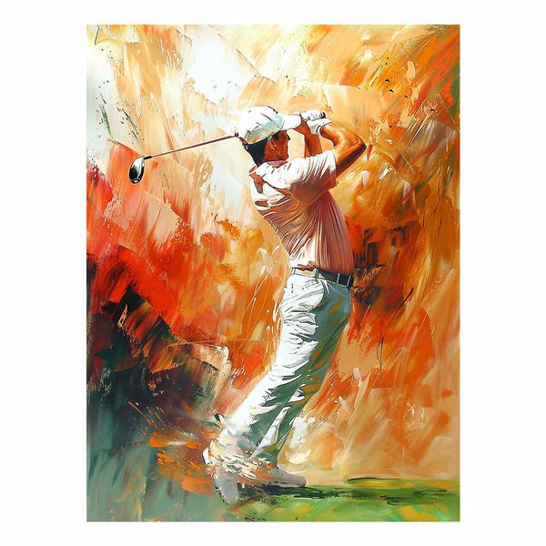 Golf Shot Painting