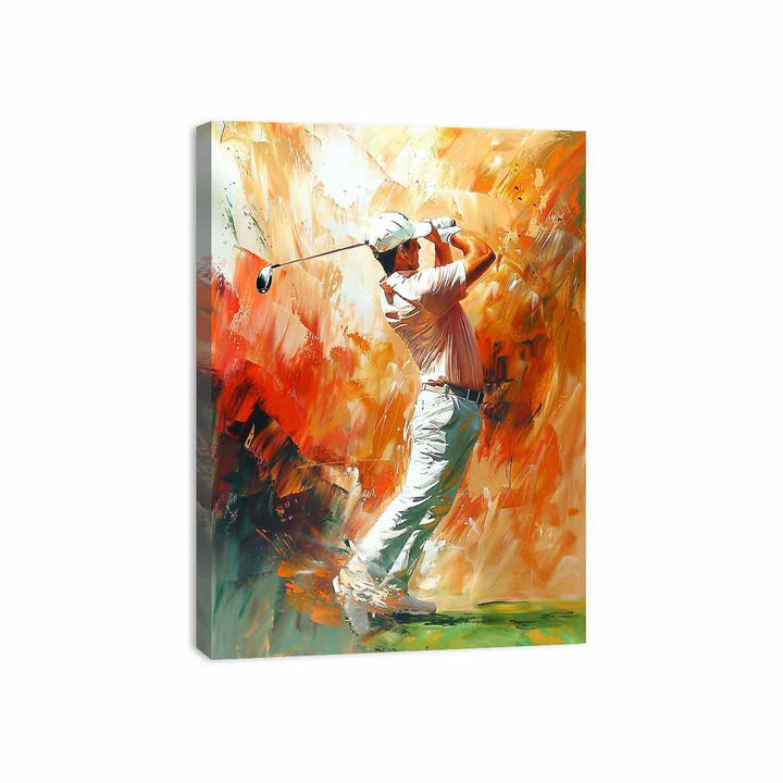 Golf Shot Painting