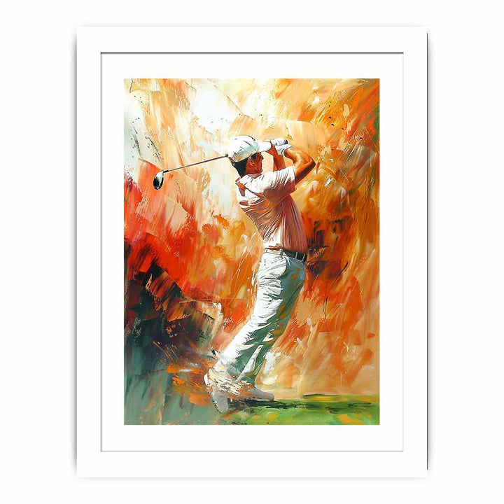 Golf Shot Painting