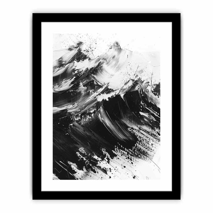 Black White Waves