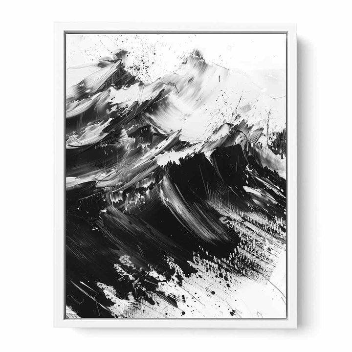 Black White Waves