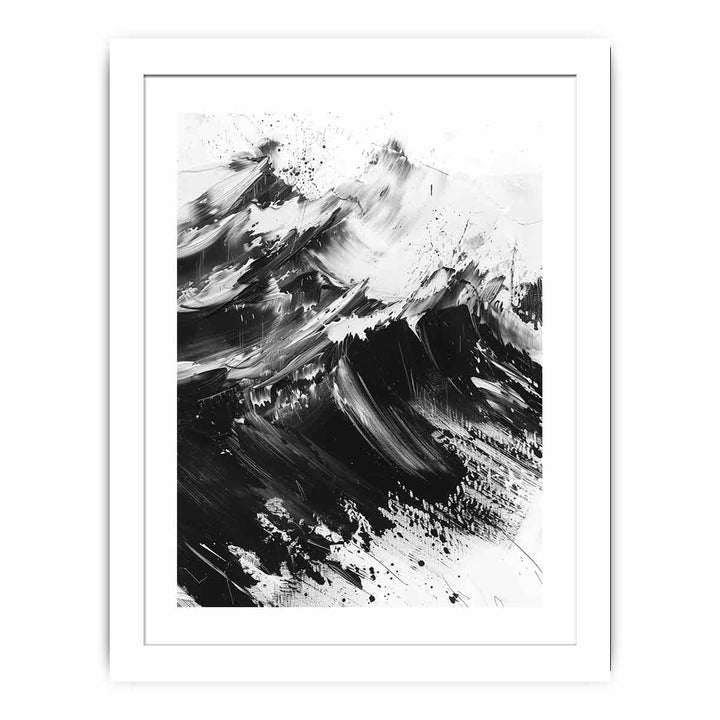 Black White Waves