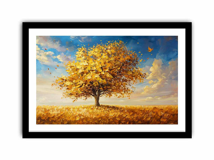 Gold Tree Painting