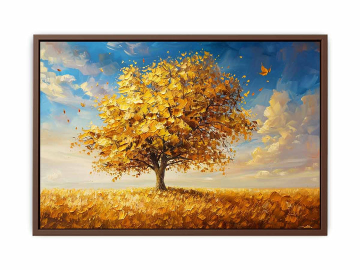 Gold Tree Painting