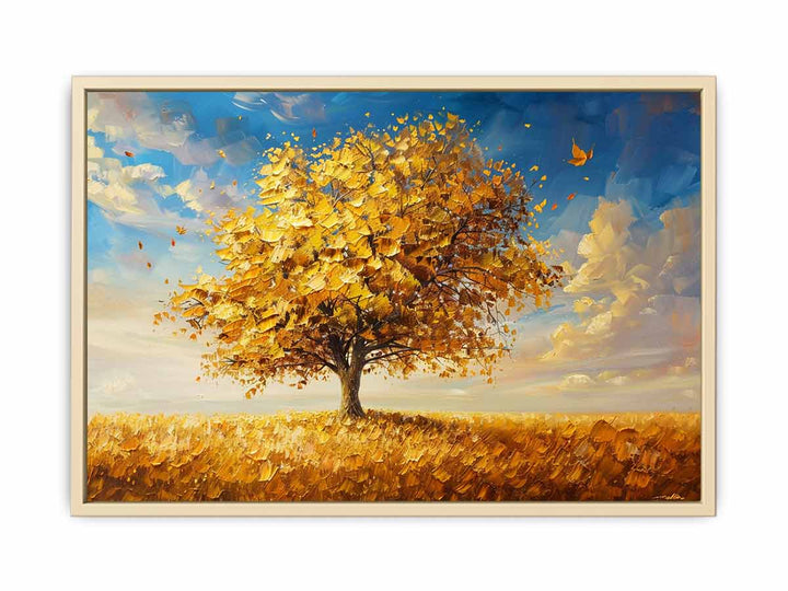 Gold Tree Painting