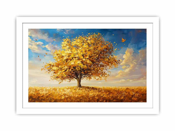 Gold Tree Painting