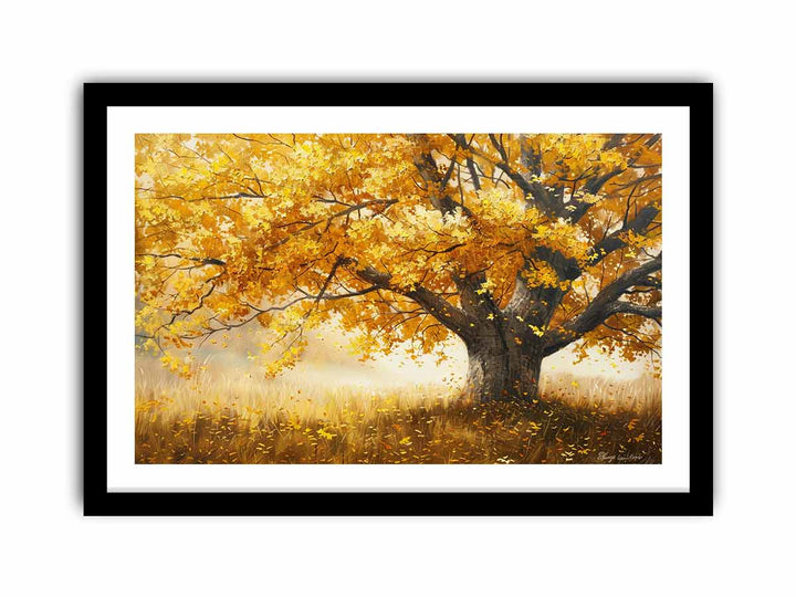 Golden Tree Painting