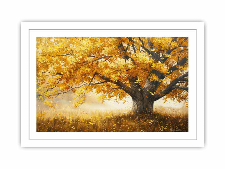 Golden Tree Painting