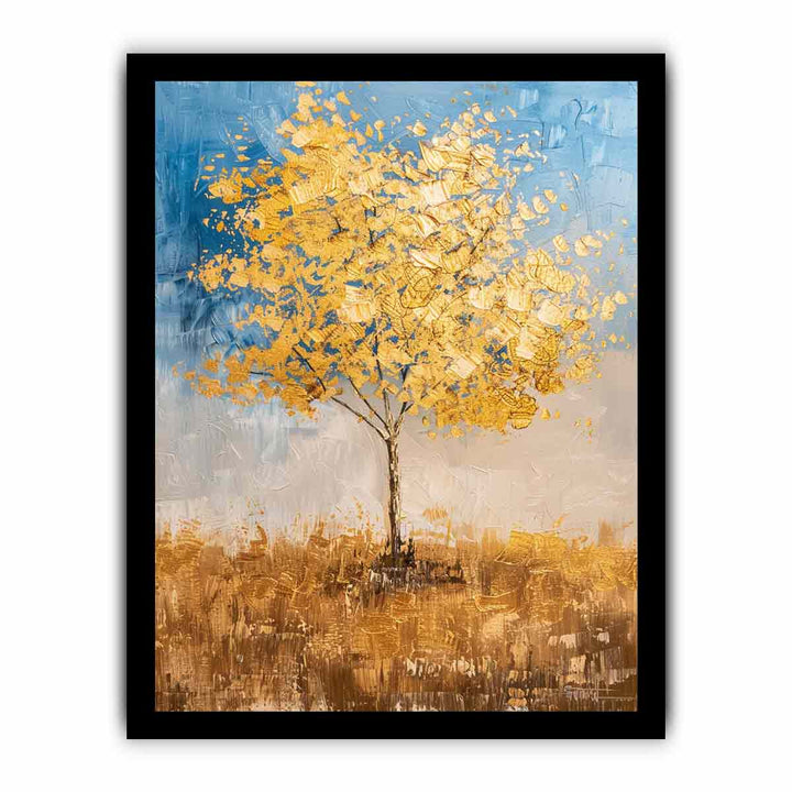 Gold Tree Painting