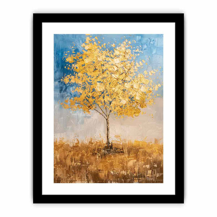 Gold Tree Painting