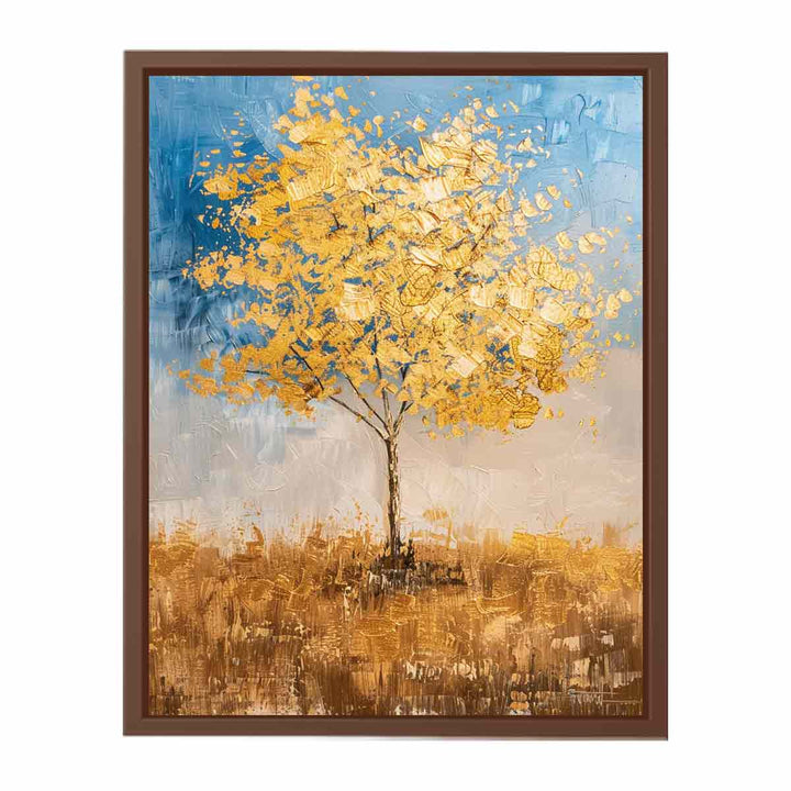 Gold Tree Painting