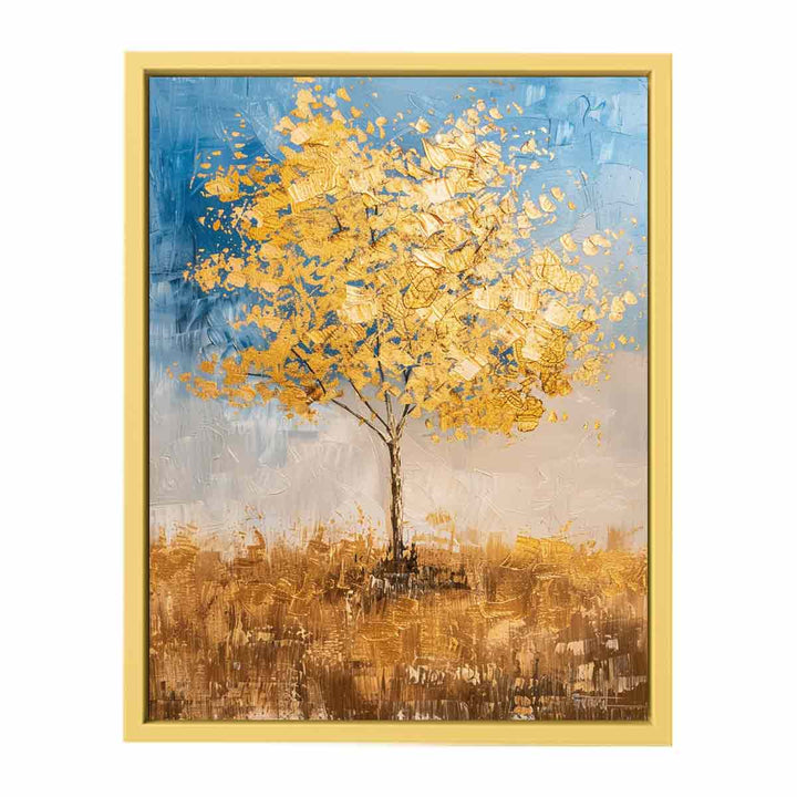 Gold Tree Painting