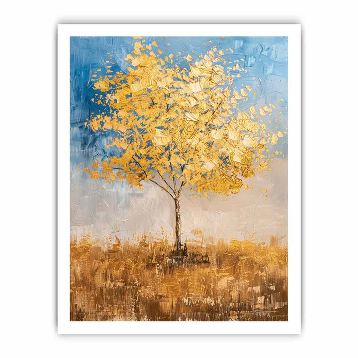 Gold Tree Painting