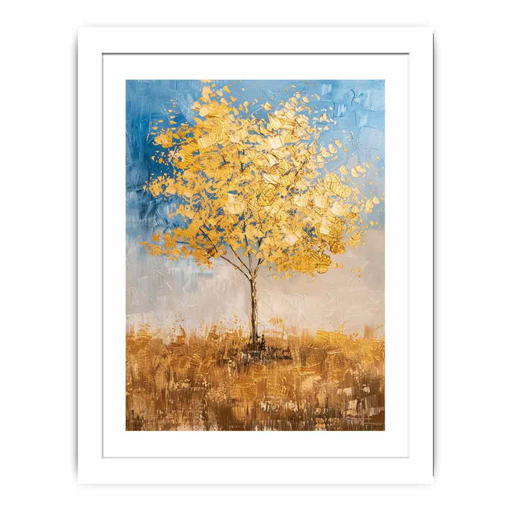 Gold Tree Painting