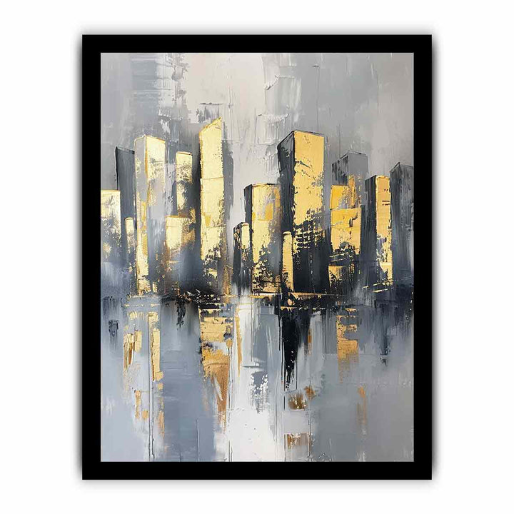 Cityscape Buildings Art