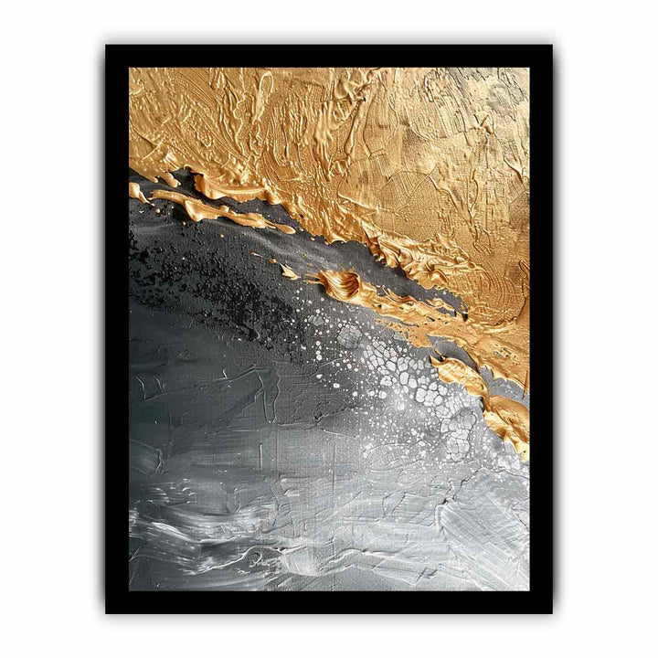 Abstract Gold Beach