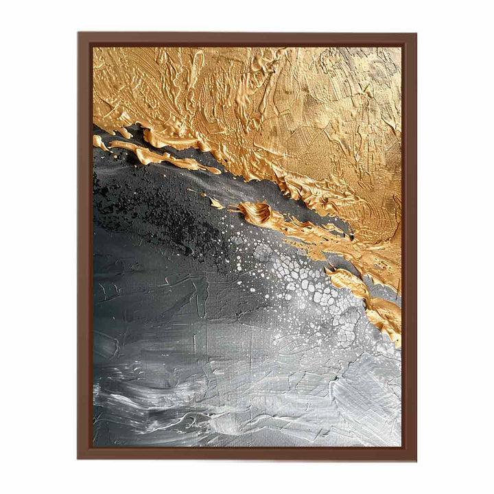 Abstract Gold Beach