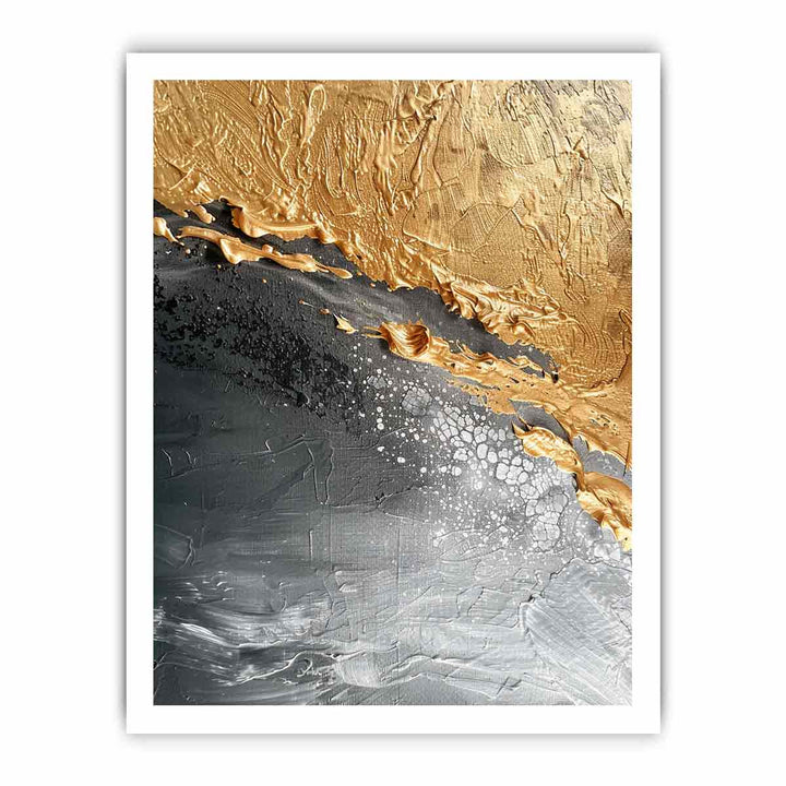 Abstract Gold Beach