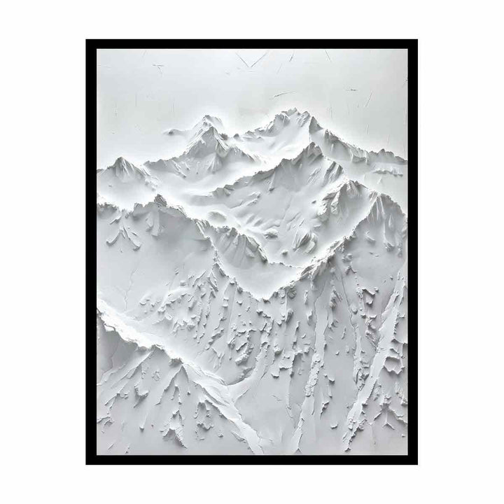 Snow Mountian Painting