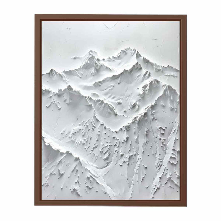 Snow Mountian Painting