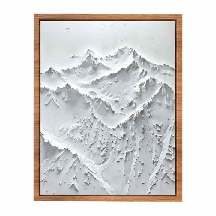 Snow Mountian Painting