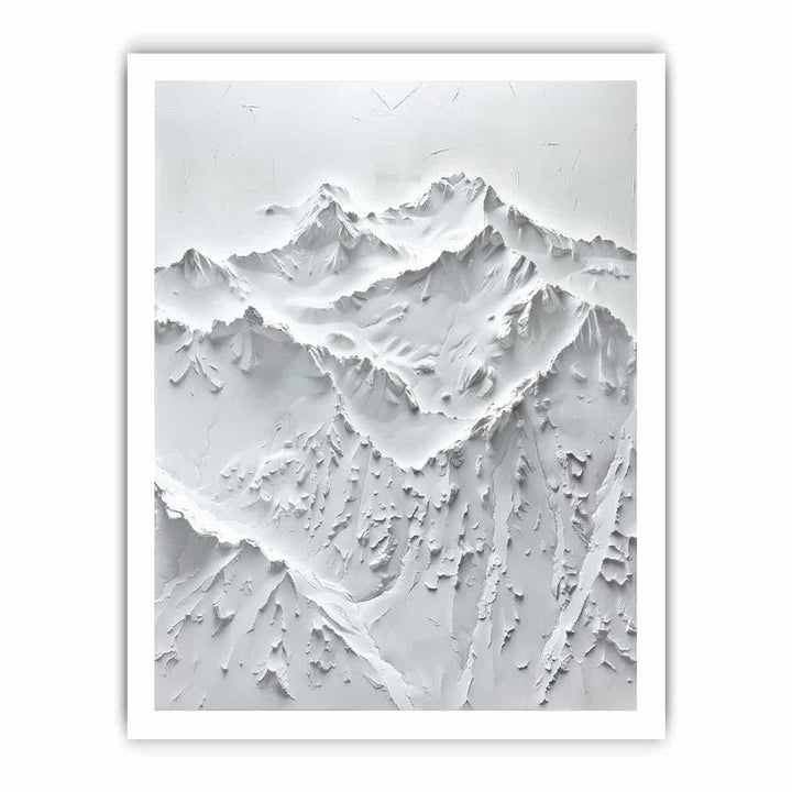 Snow Mountian Painting