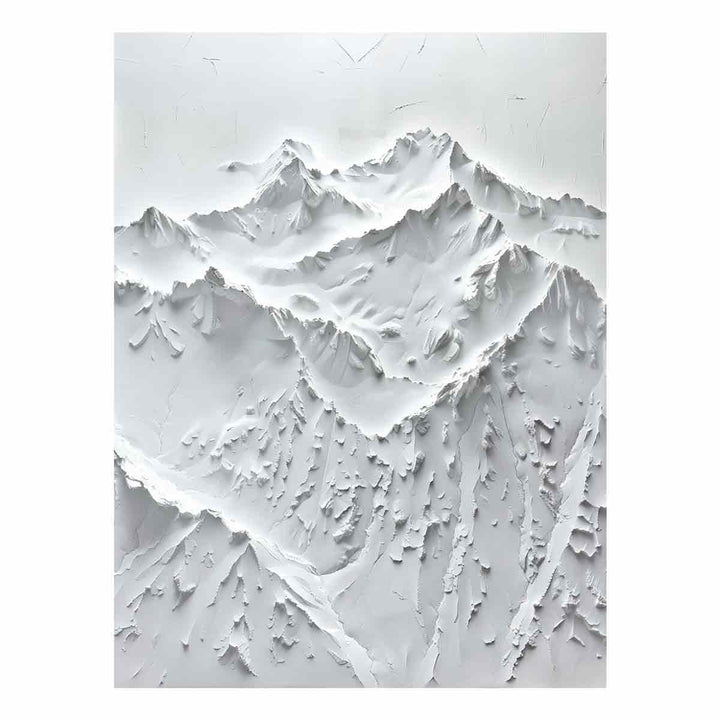 Snow Mountian Painting