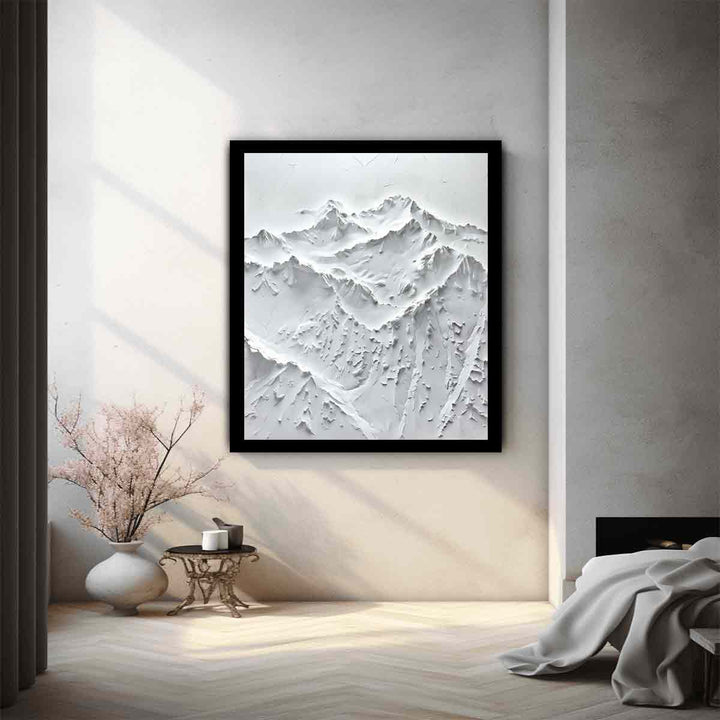 Snow Mountian Painting