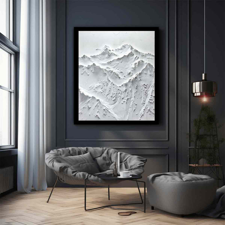 Snow Mountian Painting